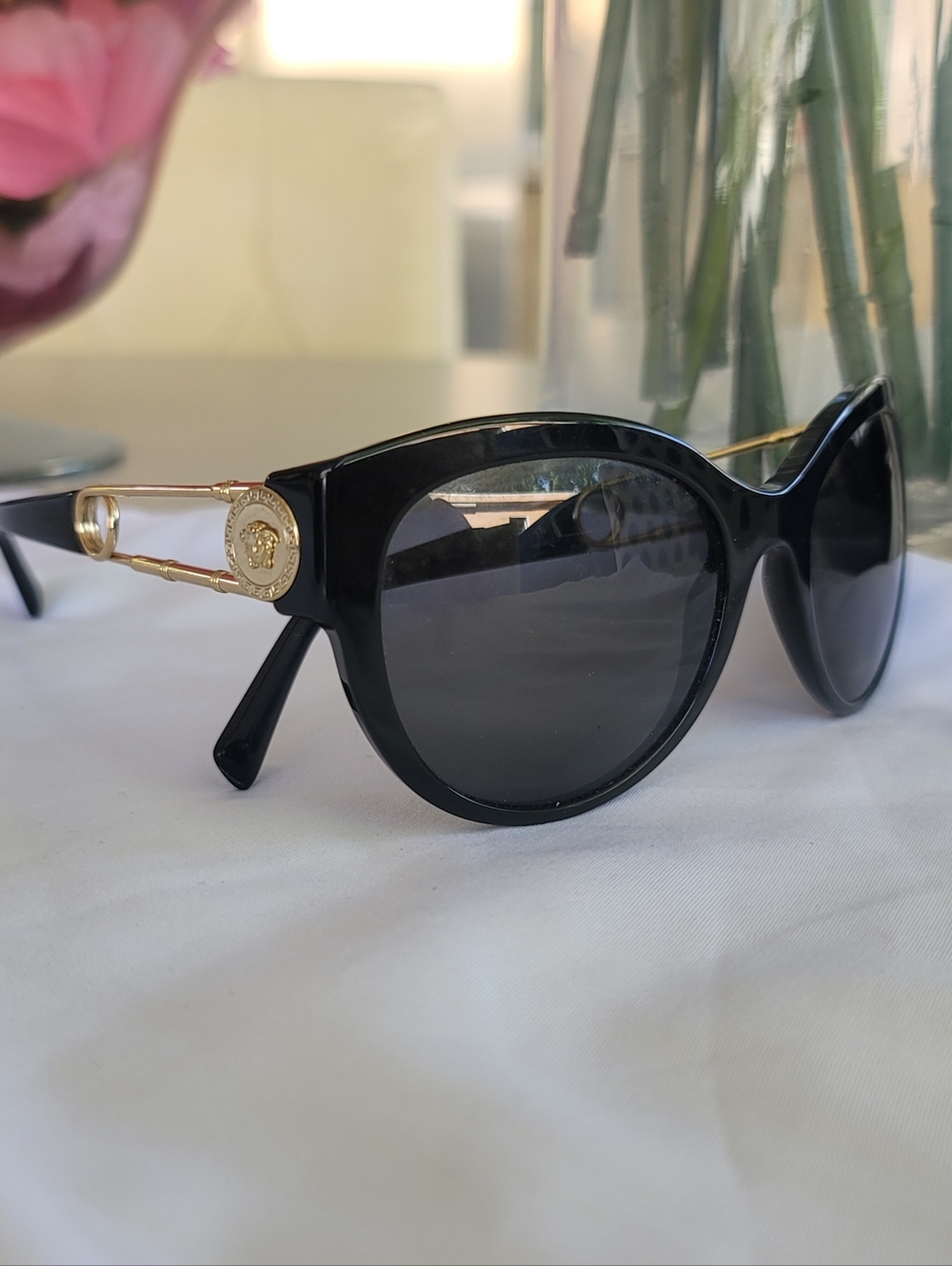 Versace Logo Sunglasses